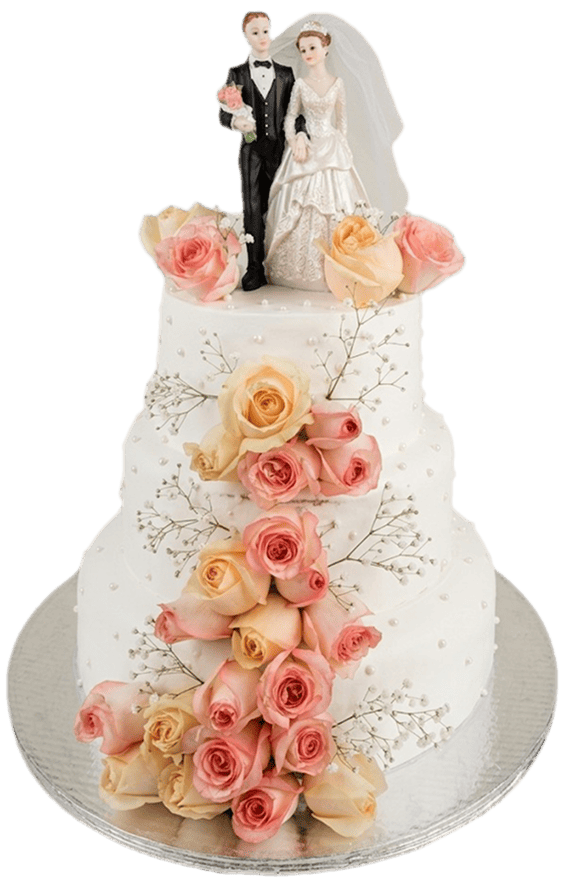 Pastel de bodas en Cancún